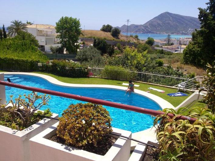 Bonito Apartamento Con Inmensa Terraza Y Piscina Altea Bagian luar foto
