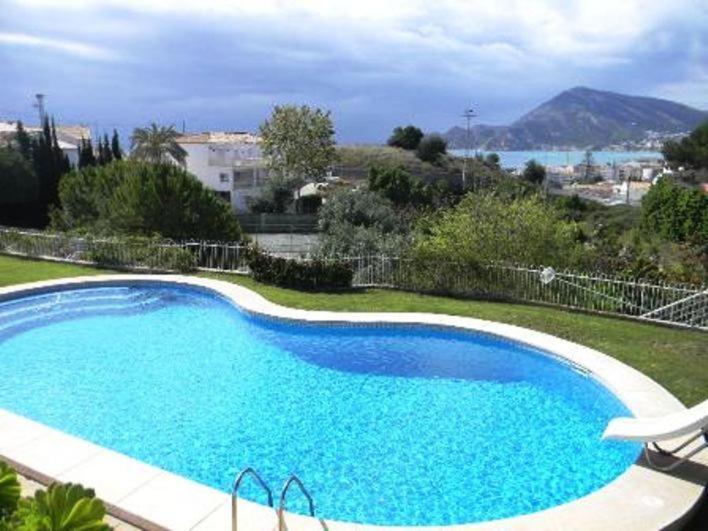 Bonito Apartamento Con Inmensa Terraza Y Piscina Altea Bagian luar foto